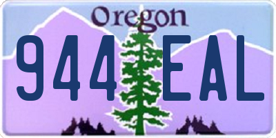 OR license plate 944EAL