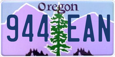 OR license plate 944EAN