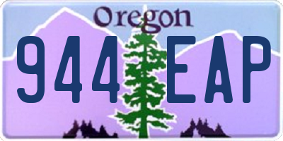 OR license plate 944EAP