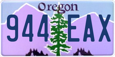 OR license plate 944EAX