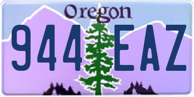 OR license plate 944EAZ
