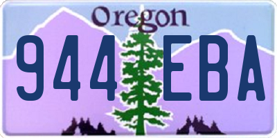 OR license plate 944EBA