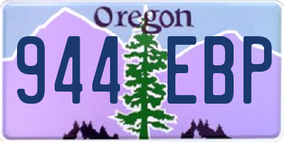OR license plate 944EBP