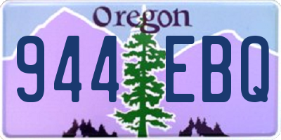 OR license plate 944EBQ
