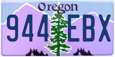 OR license plate 944EBX