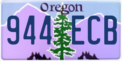 OR license plate 944ECB