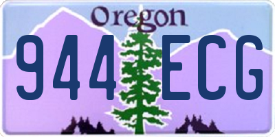 OR license plate 944ECG