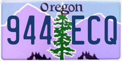 OR license plate 944ECQ