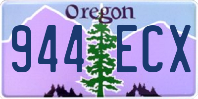 OR license plate 944ECX