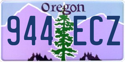 OR license plate 944ECZ