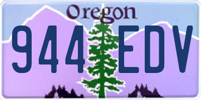 OR license plate 944EDV