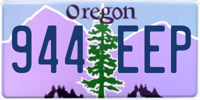 OR license plate 944EEP