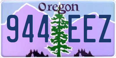 OR license plate 944EEZ