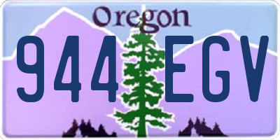 OR license plate 944EGV