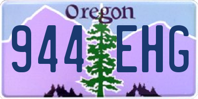 OR license plate 944EHG