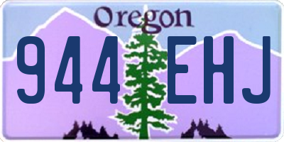 OR license plate 944EHJ