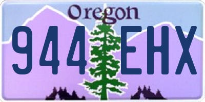 OR license plate 944EHX