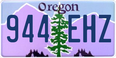 OR license plate 944EHZ