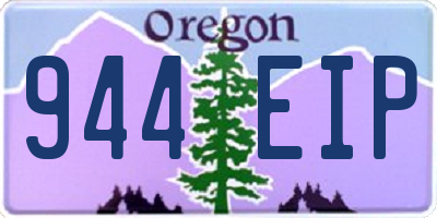OR license plate 944EIP