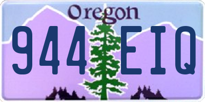 OR license plate 944EIQ
