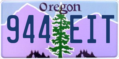 OR license plate 944EIT
