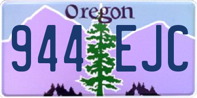 OR license plate 944EJC