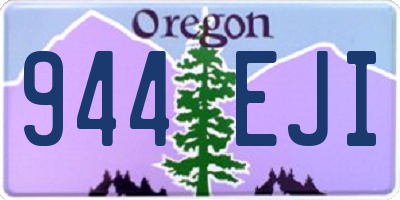 OR license plate 944EJI