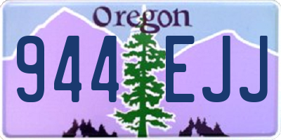OR license plate 944EJJ