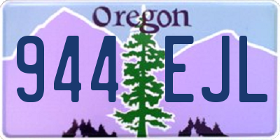 OR license plate 944EJL