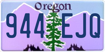 OR license plate 944EJQ