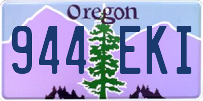 OR license plate 944EKI