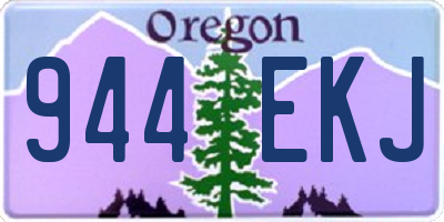 OR license plate 944EKJ