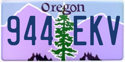 OR license plate 944EKV