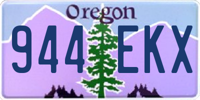 OR license plate 944EKX