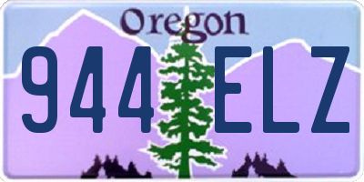 OR license plate 944ELZ