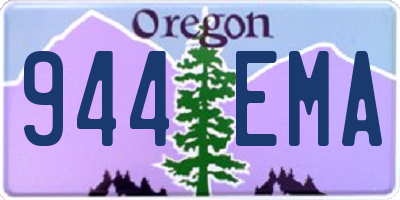 OR license plate 944EMA