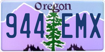 OR license plate 944EMX