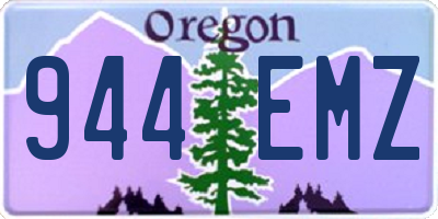 OR license plate 944EMZ