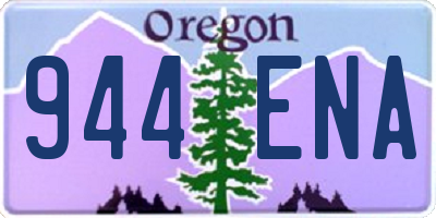 OR license plate 944ENA