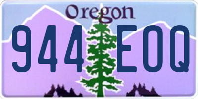 OR license plate 944EOQ