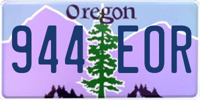OR license plate 944EOR