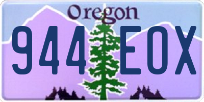 OR license plate 944EOX