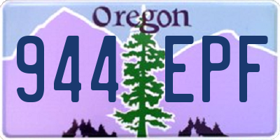 OR license plate 944EPF
