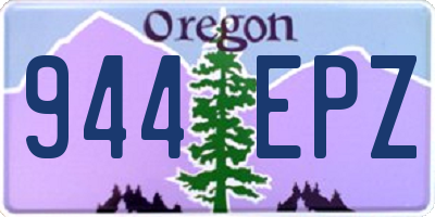 OR license plate 944EPZ