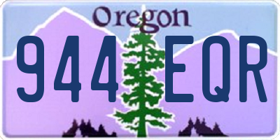 OR license plate 944EQR