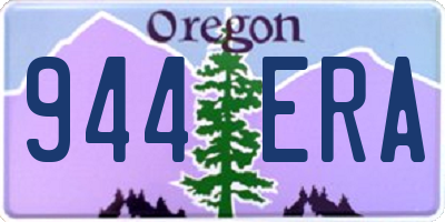 OR license plate 944ERA