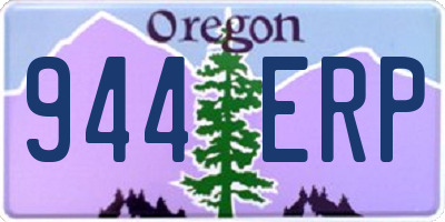 OR license plate 944ERP