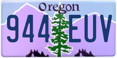 OR license plate 944EUV