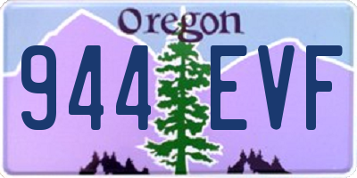 OR license plate 944EVF