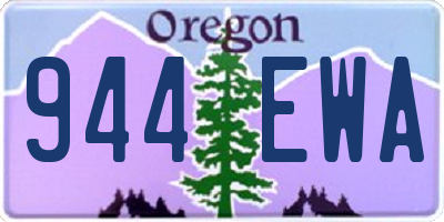 OR license plate 944EWA